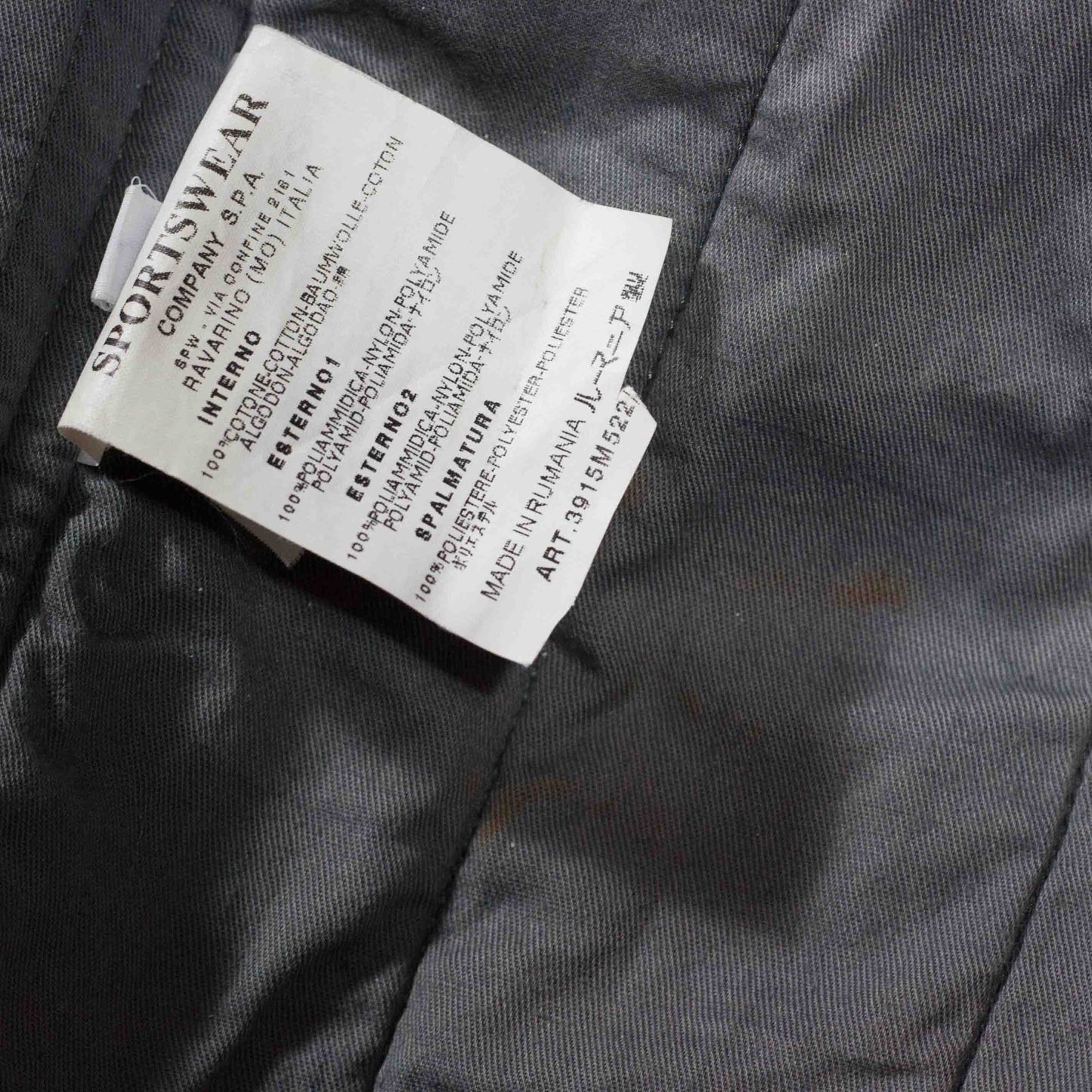 Stone Island AW 2003 Monofilament Dual Layer Jacket - L