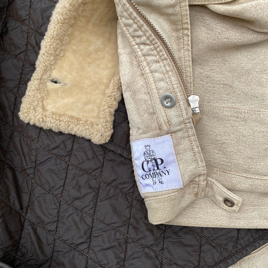 C.P. Company AW '03/'04 Moleskine Mille Miglia Goggle Jacket (M)