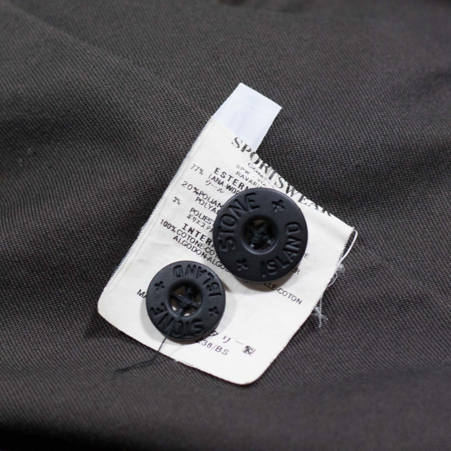 Stone Island AW 2001 Pea Coat - M