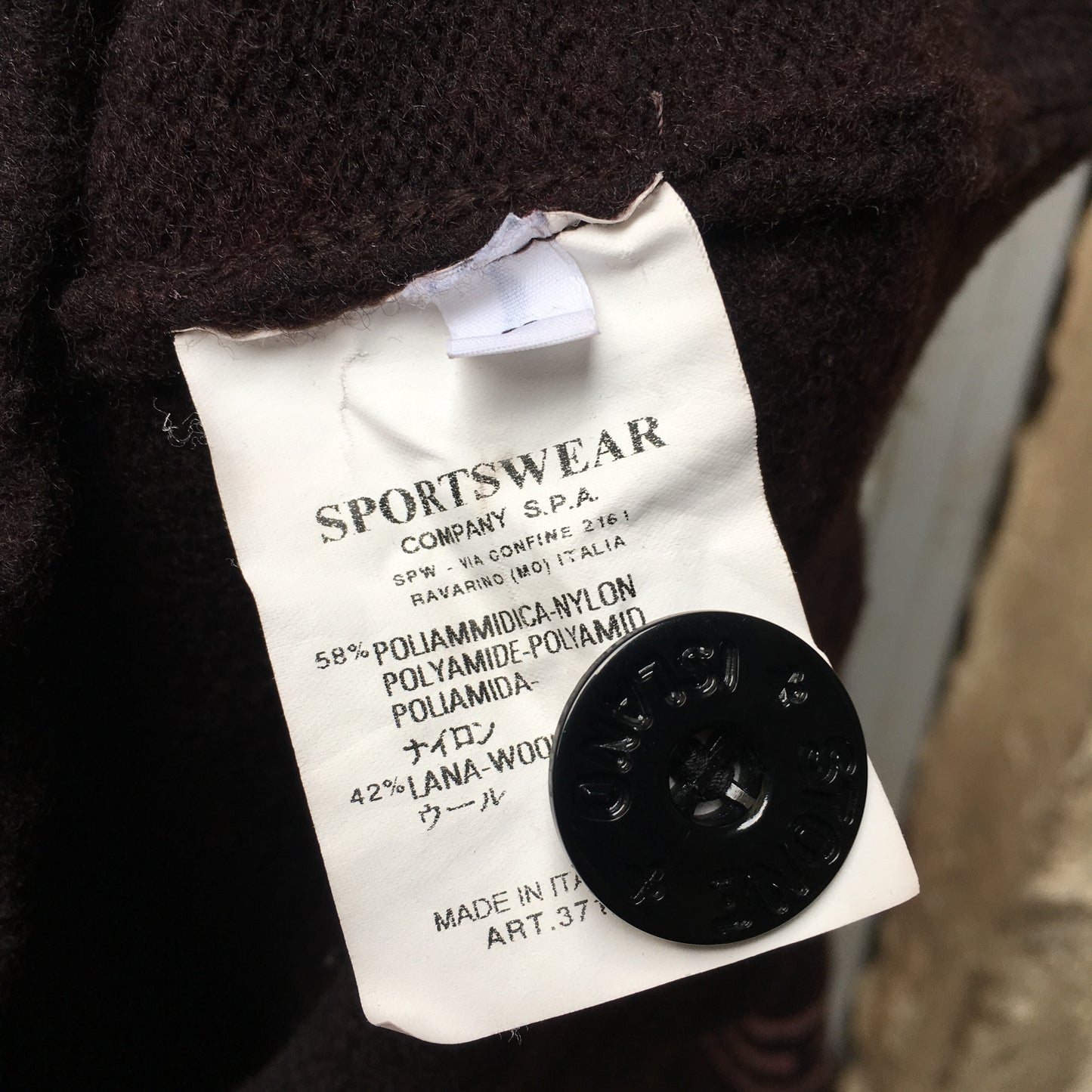 Stone Island AW 2002 Full Button Cardigan - M/L