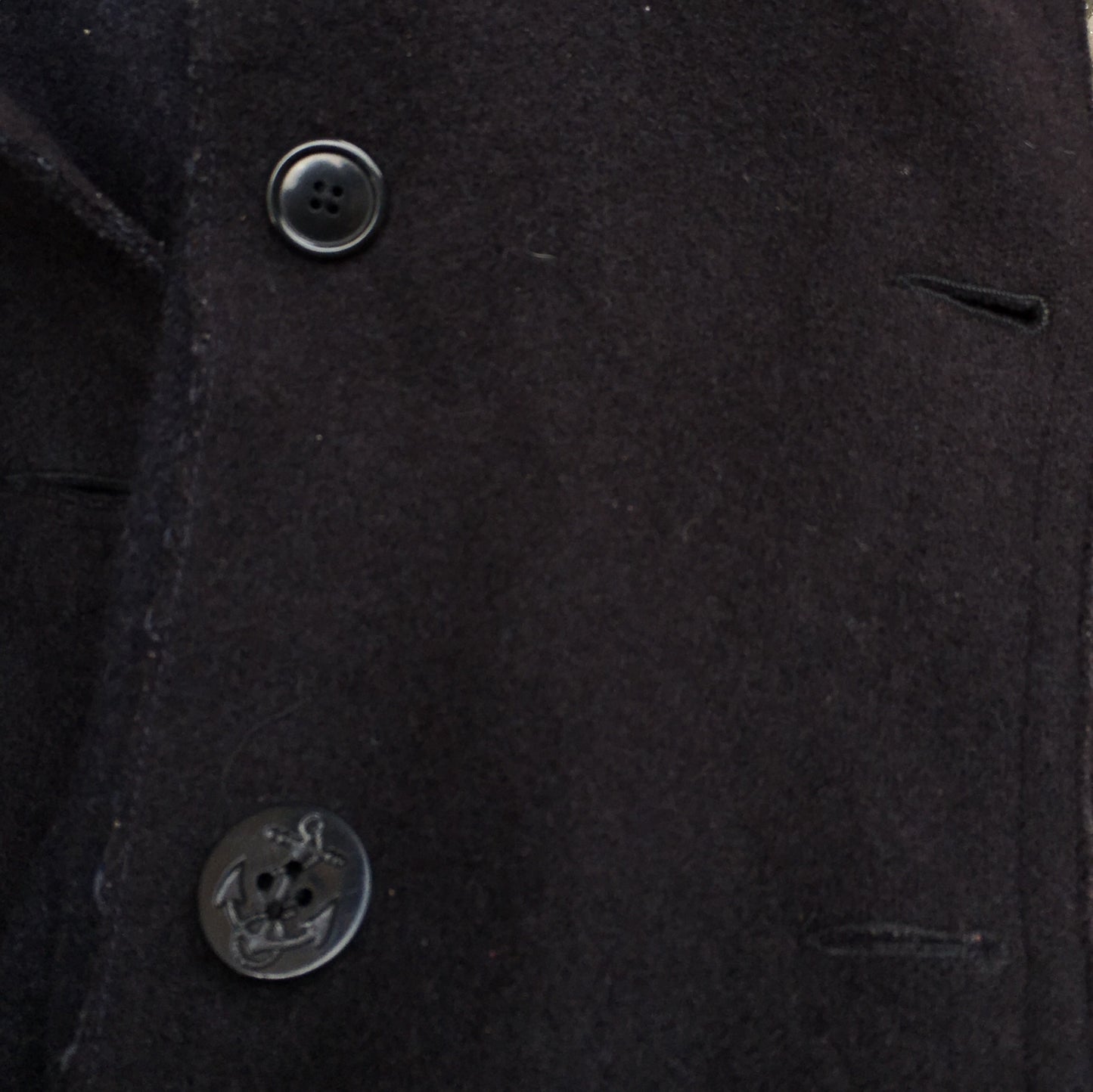 Stone Island AW 1995 Wool Pea Coat - L/XL