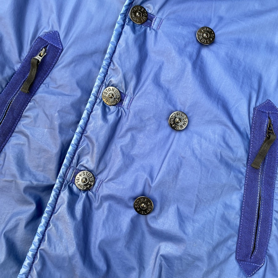 Stone Island AW '12/'13 Mussola Gommata Pea Coat (M)