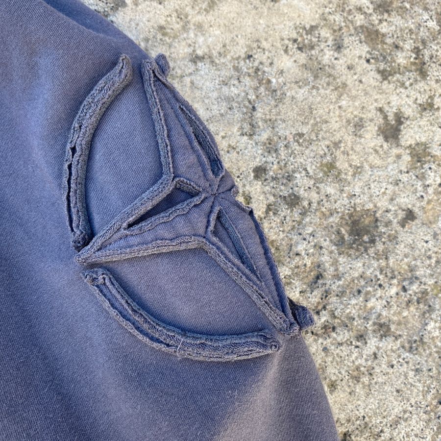 stone island cotton compass logo on sleeve