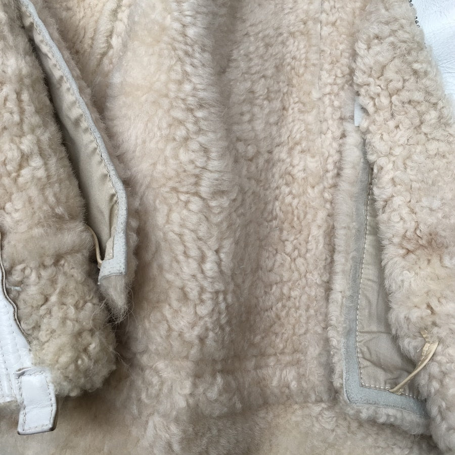 Stone Island AW 2006 Hand Painted Sheepskin Jacket (M/L)