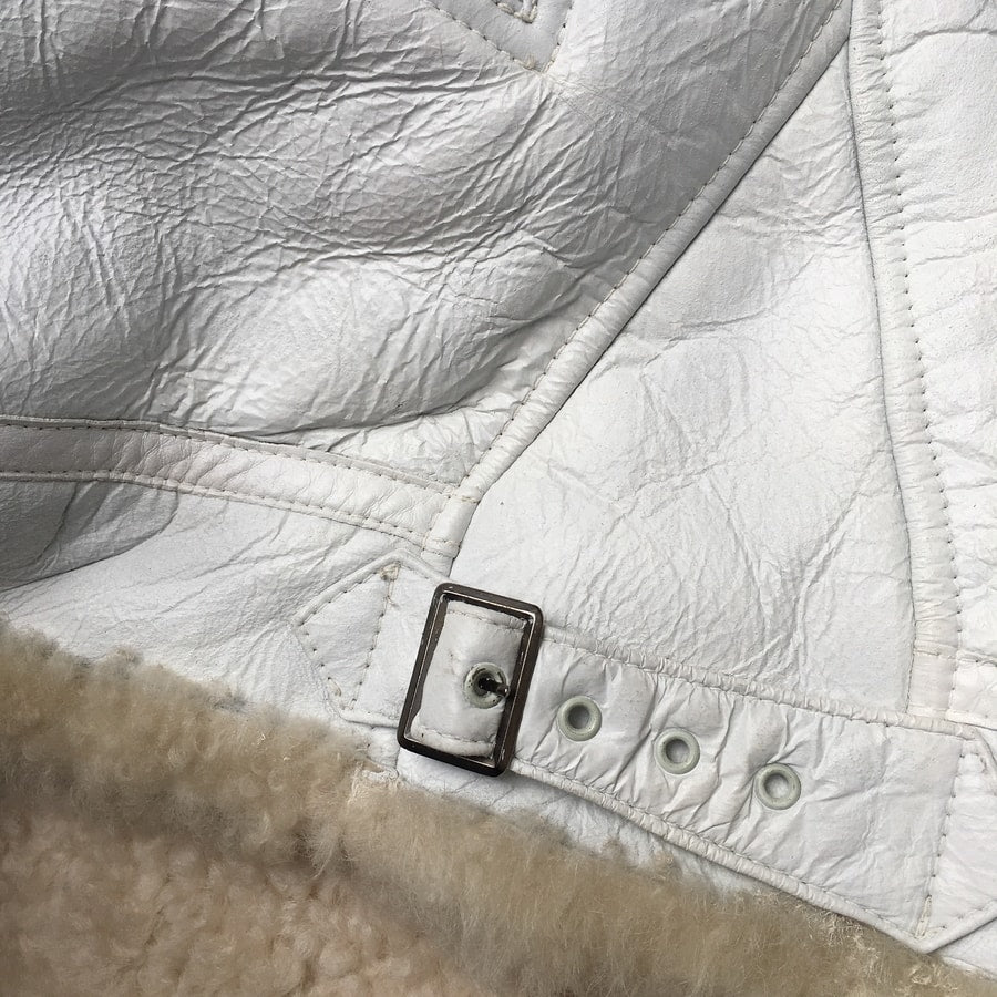 Stone Island AW 2006 Hand Painted Sheepskin Jacket (M/L)