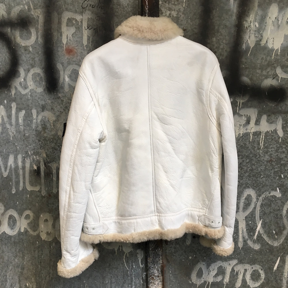 Stone Island AW 2006 Hand Painted Sheepskin Jacket (M/L)
