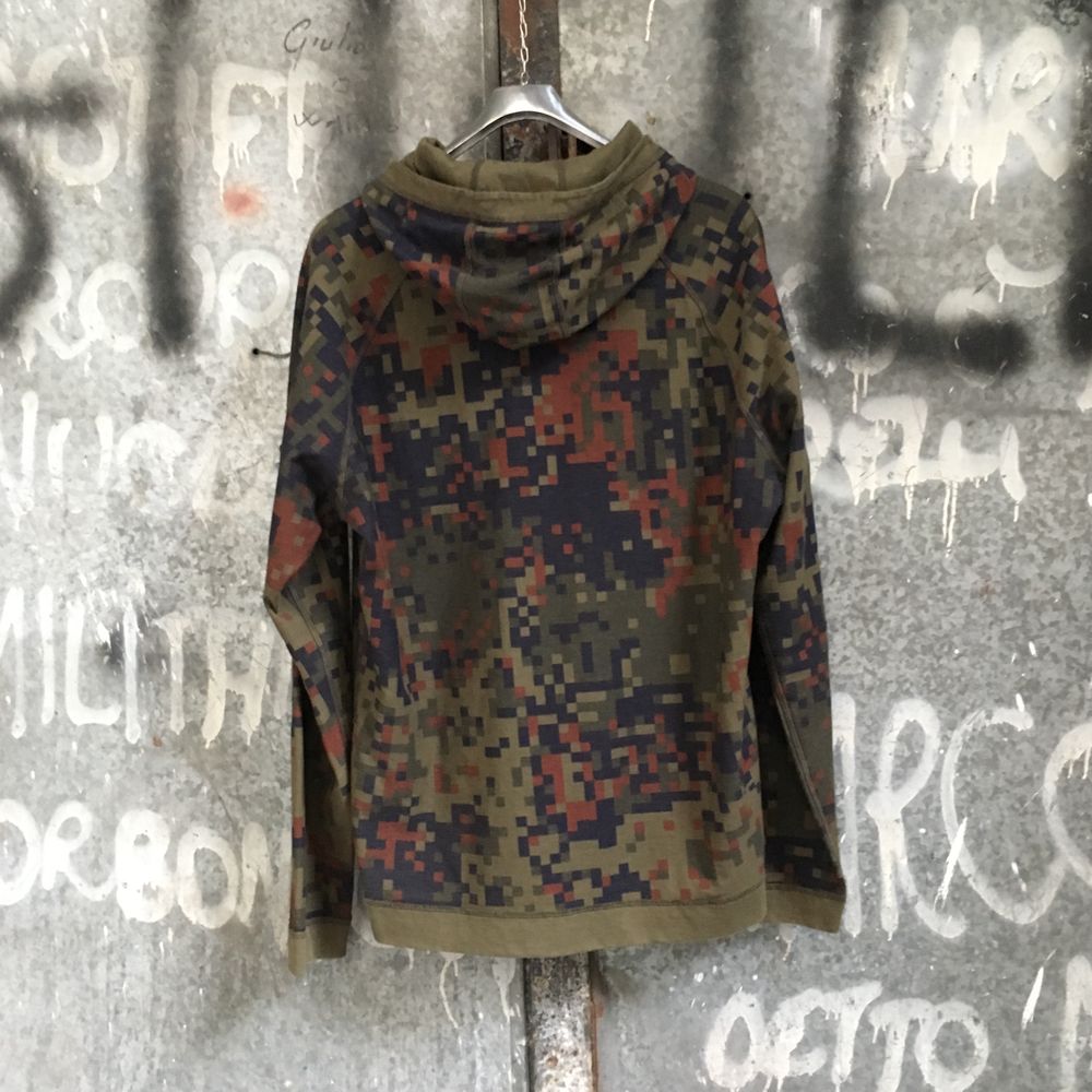 Stone Island AW 2012 Pixel Camouflage Reversible Hooded Sweatshirt - L/XL