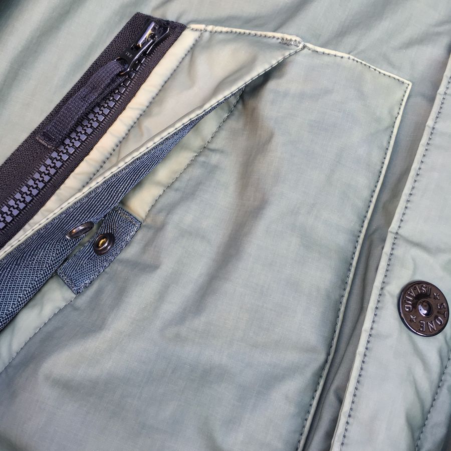 Stone Island AW 2013 Mussola Gommata Bomber Jacket (XS/S)