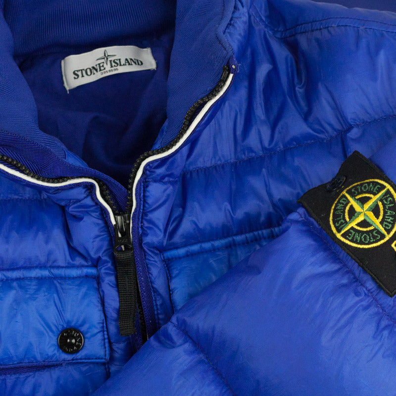 Stone Island AW 2013 Garment Dyed Down 26 GR x SQM Bomber Jacket - S/M