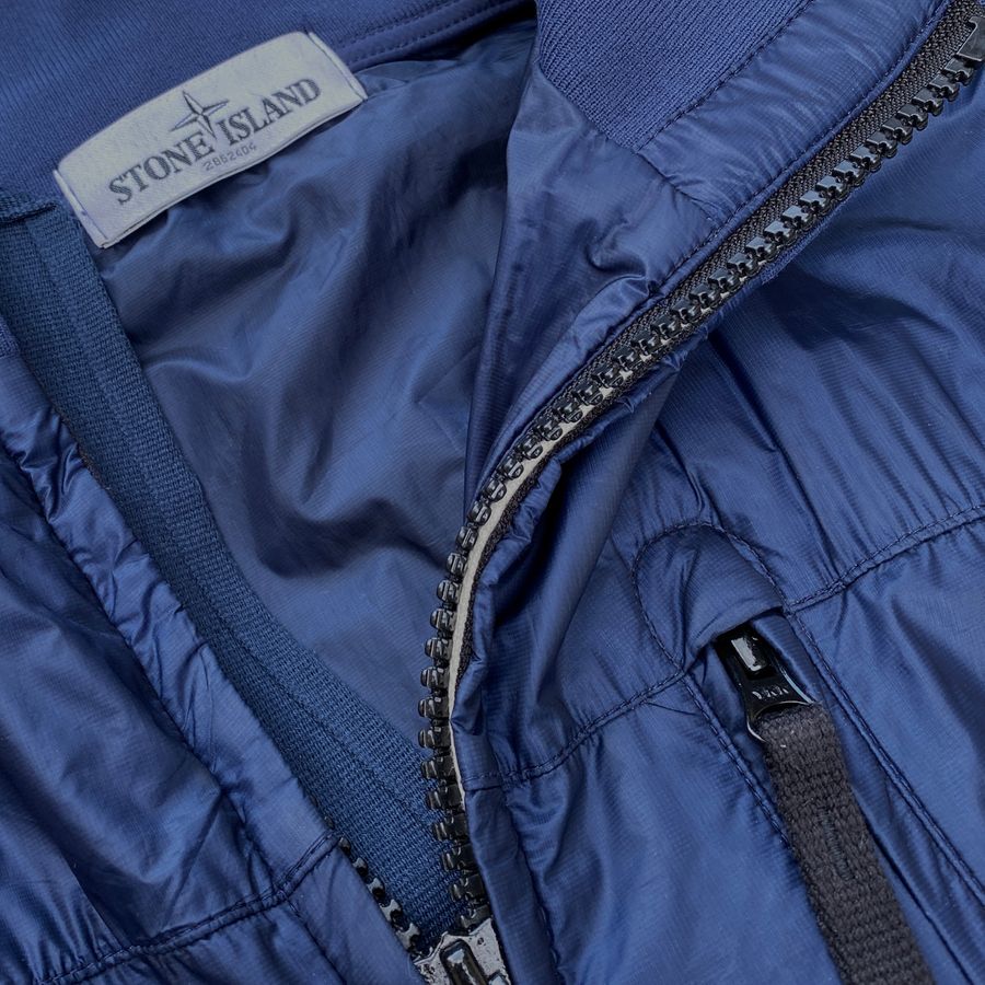 Stone Island SS '12 Micro Rip Stop 7 Den / Tyvek® Shield Bomber Jacket (M/L)