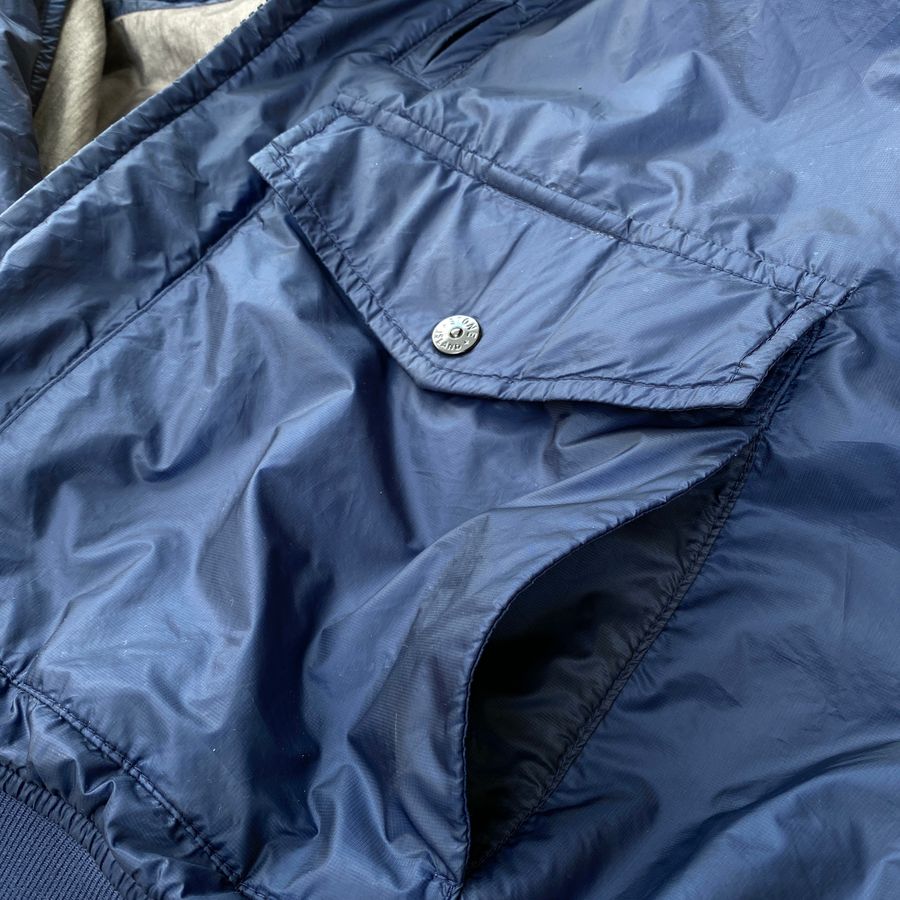 Stone Island SS '12 Micro Rip Stop 7 Den / Tyvek® Shield Bomber Jacket (M/L)