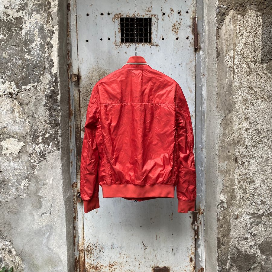 Stone Island SS '13 Micro Rip Stop 7 Den / Tyvek® Shield Bomber Jacket (L/XL)