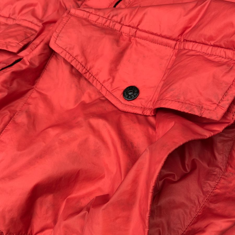 Stone Island SS '13 Micro Rip Stop 7 Den / Tyvek® Shield Bomber Jacket (L/XL)