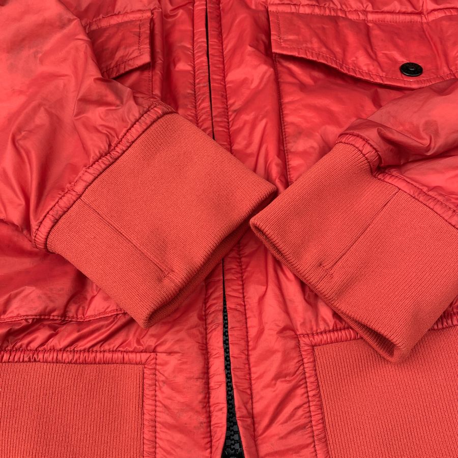 Stone Island SS '13 Micro Rip Stop 7 Den / Tyvek® Shield Bomber Jacket (L/XL)