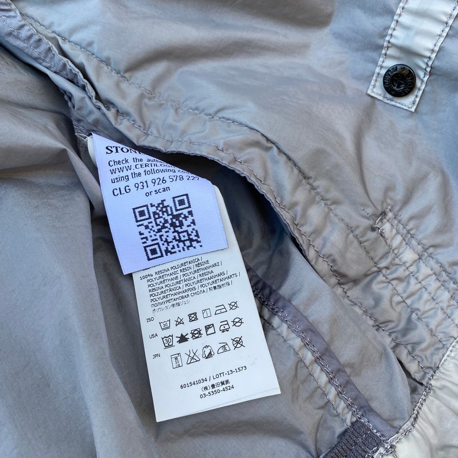 Stone Island SS '14 Crinkle Gloss Jacket (L/XL)