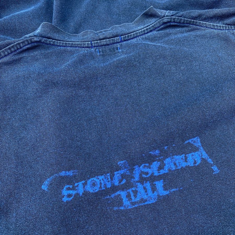 stone island italy printed logo
