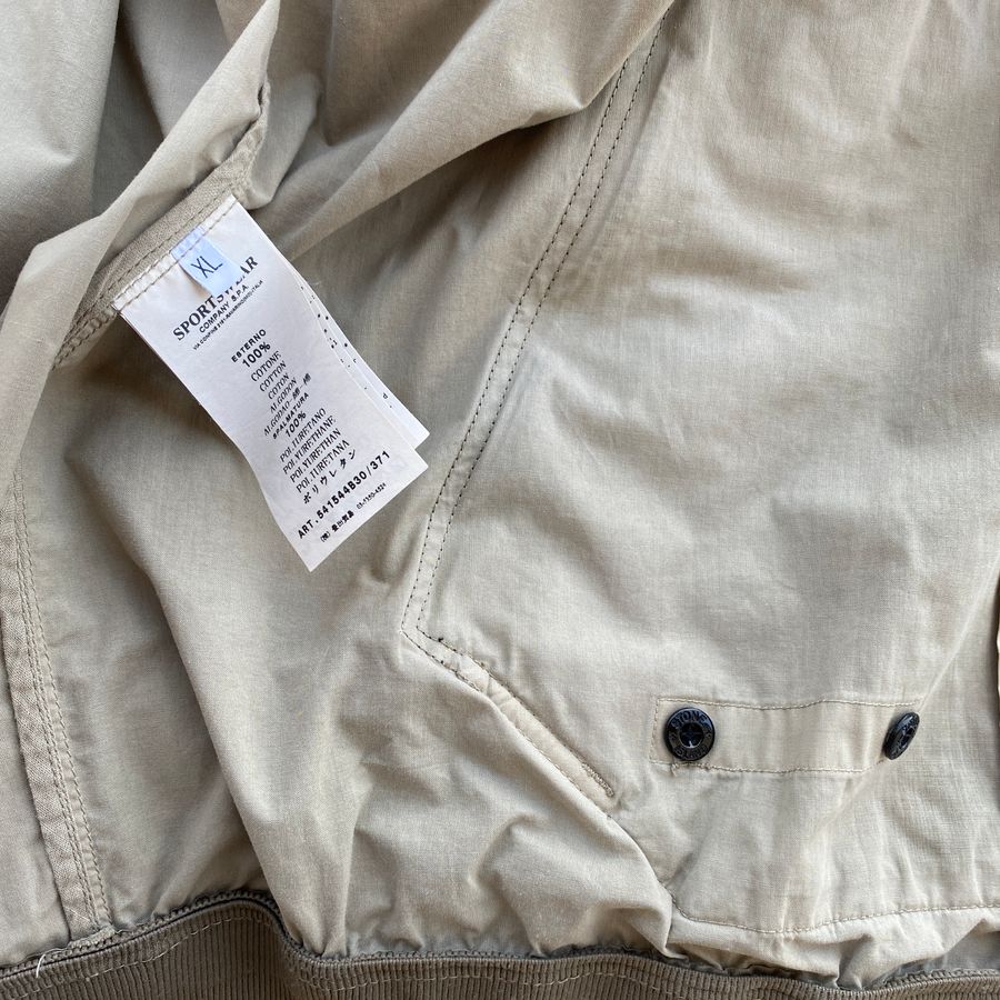 Stone Island SS '11 Mussola Gommata Bomber Jacket (L/XL)