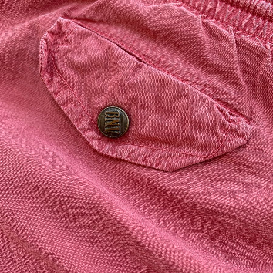 boneville BNV logo stamped button