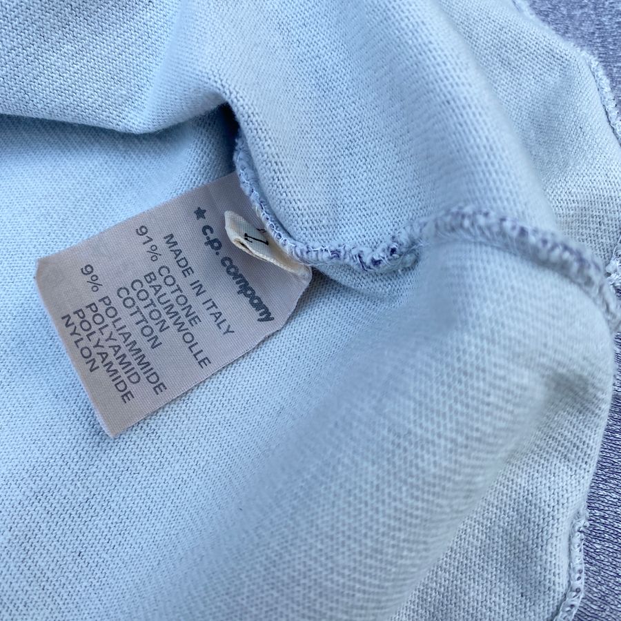 vintage stone island c.p. company label