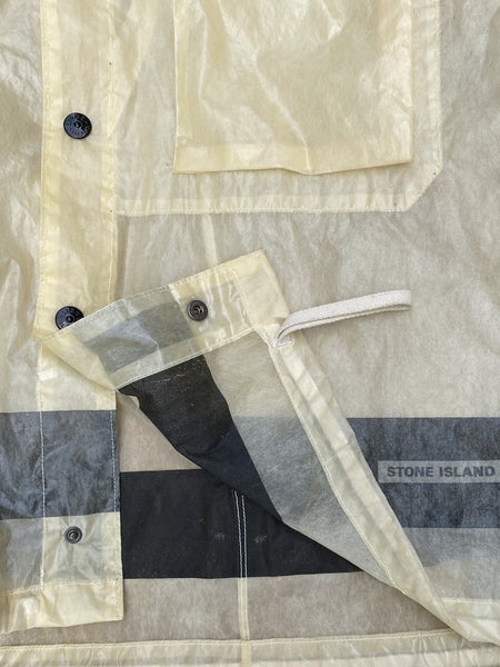 Stone Island SS '00 Microfelt Transparent Cover Jacket (L)