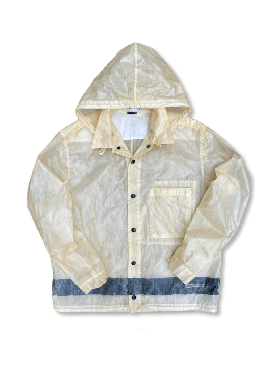 Stone Island SS '00 Microfelt Transparent Cover Jacket (L)