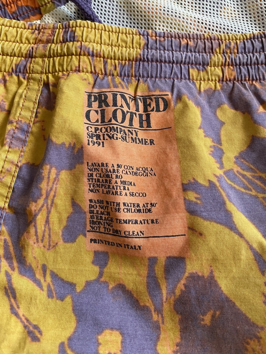 C.P. Company SS '91 Printed Cloth Shorts (31/M)