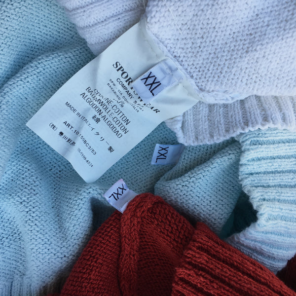3 PACK: Stone Island SS Half Button Sweater (XL/XXL)