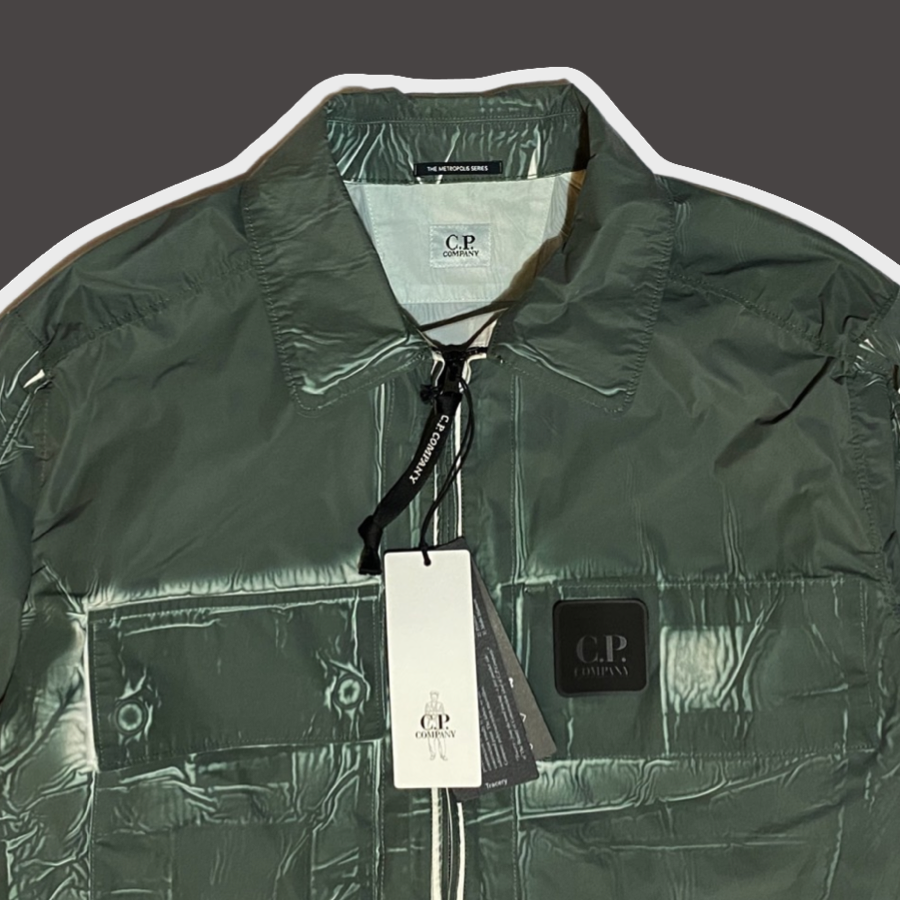 C.P. Company SS '21 Metropolis Series Tracery Overshirt (M)
