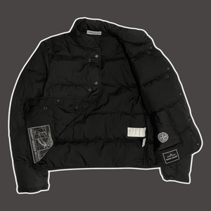 stone island down jacket lining vintage