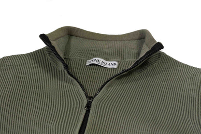 Stone Island AW 2006 Full Zip Rib Knit - S/M