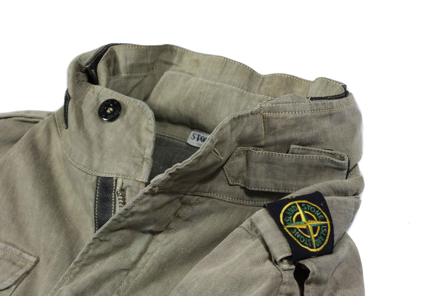 Stone Island SS 2007 Linoflax Field Jacket - L
