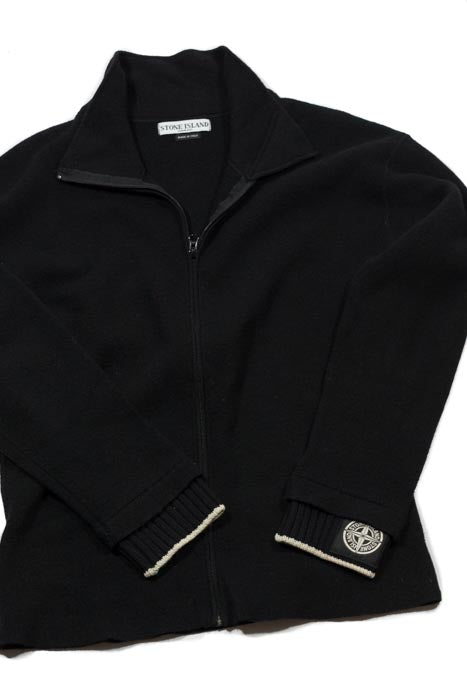 Stone Island AW 2004 Full Zip Knit - L/XL