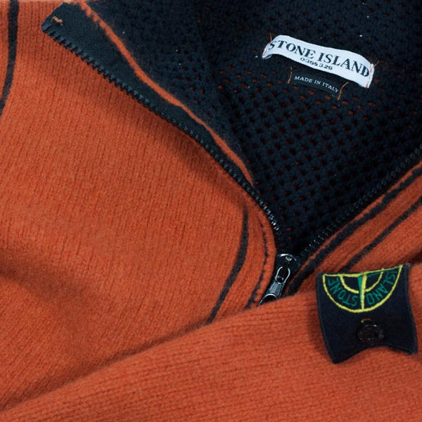 Stone Island AW 2004 Full Zip Knit - S/M