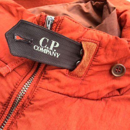 c.p. company frosted dyed jacket branded storm flap