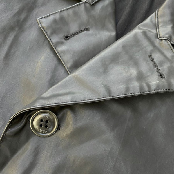 C.P. Company AW '14/'15 Rubberised Cotton Trench Coat (L)