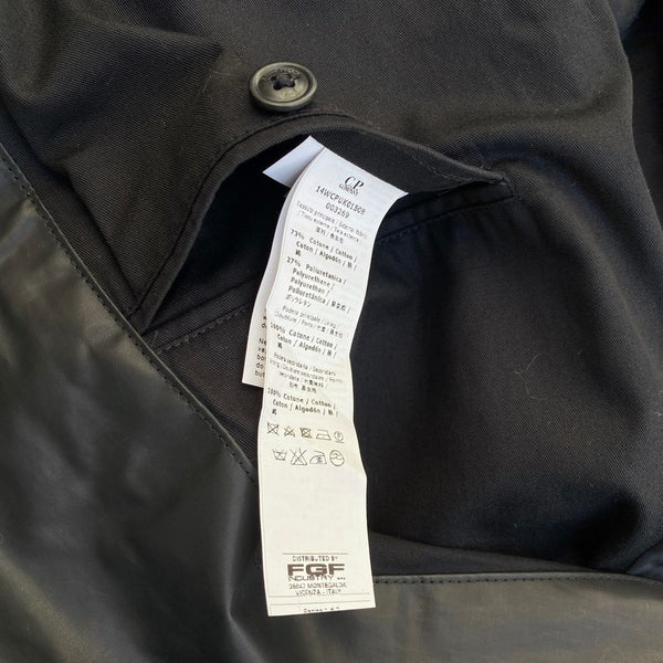 C.P. Company AW '14/'15 Rubberised Cotton Trench Coat (L)