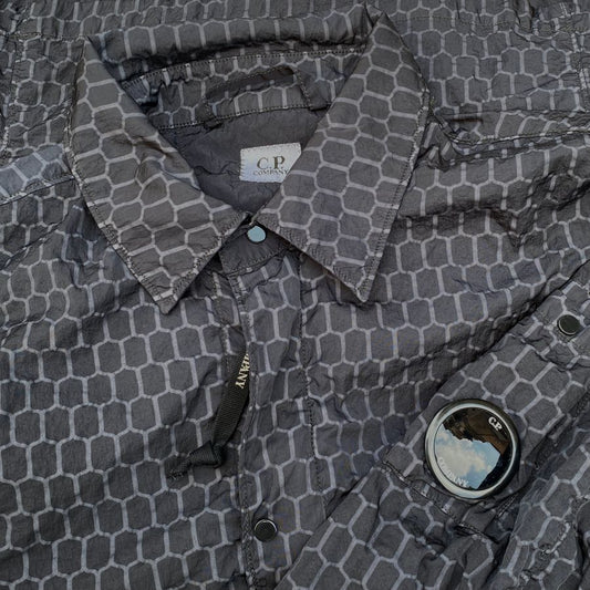 cp company air-net overshirt