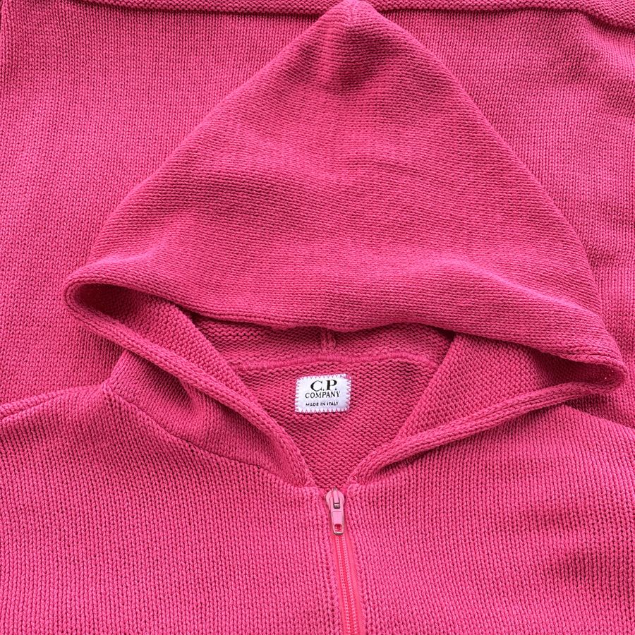 vintage cp company 2001 hooded knit by moreno ferrari