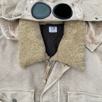 C.P. Company AW '03/'04 Moleskine Mille Miglia Goggle Jacket (M)
