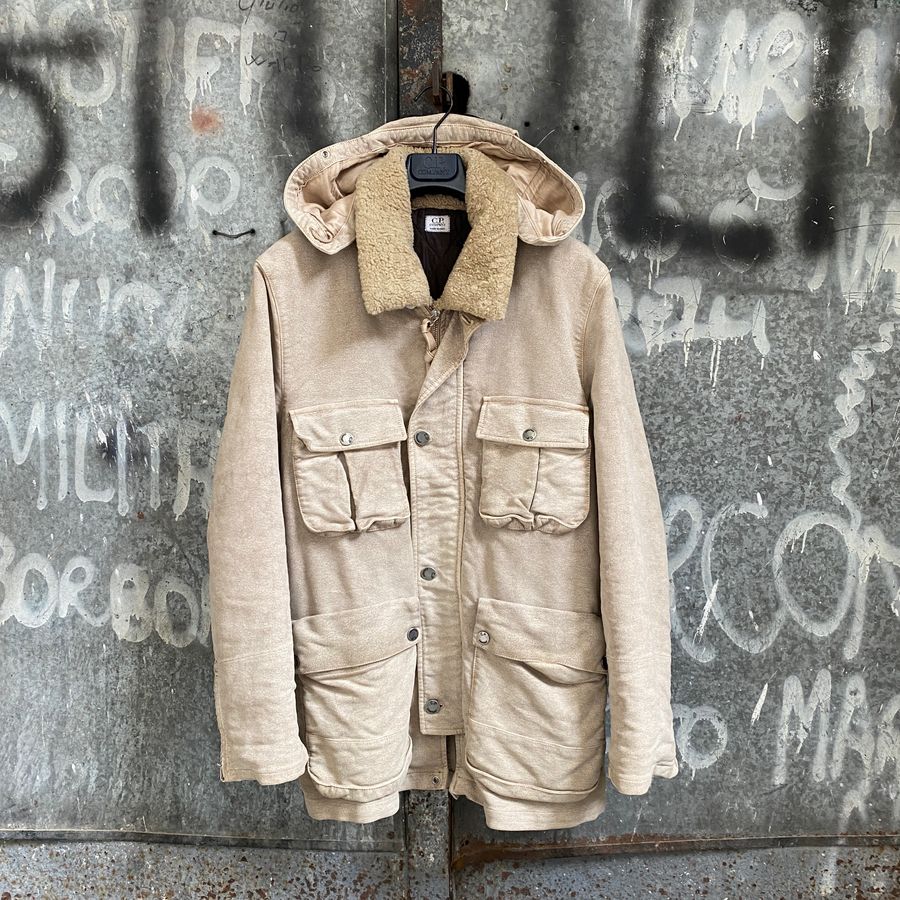 C.P. Company AW '03/'04 Moleskine Mille Miglia Goggle Jacket (M)