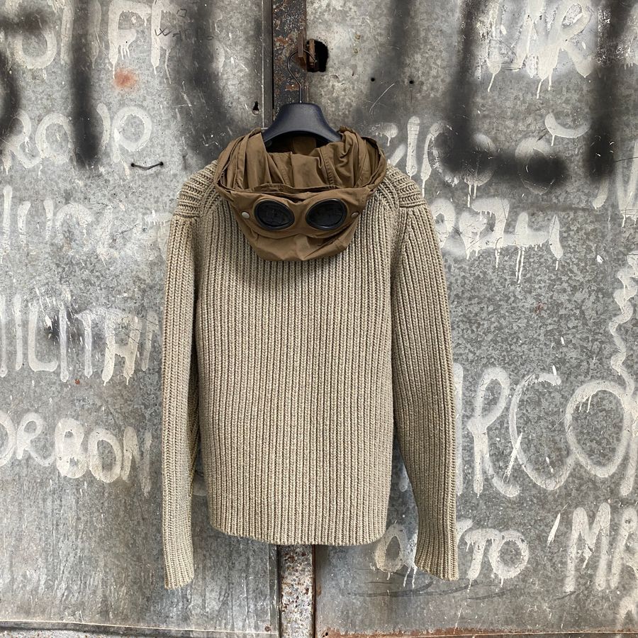 cp company hooded jacket with goggles from 2014