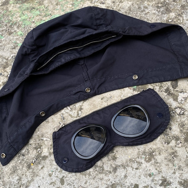 cp company removable goggles hood