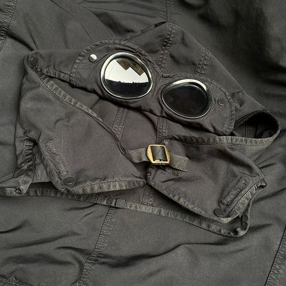 removable cp company hood with goggles