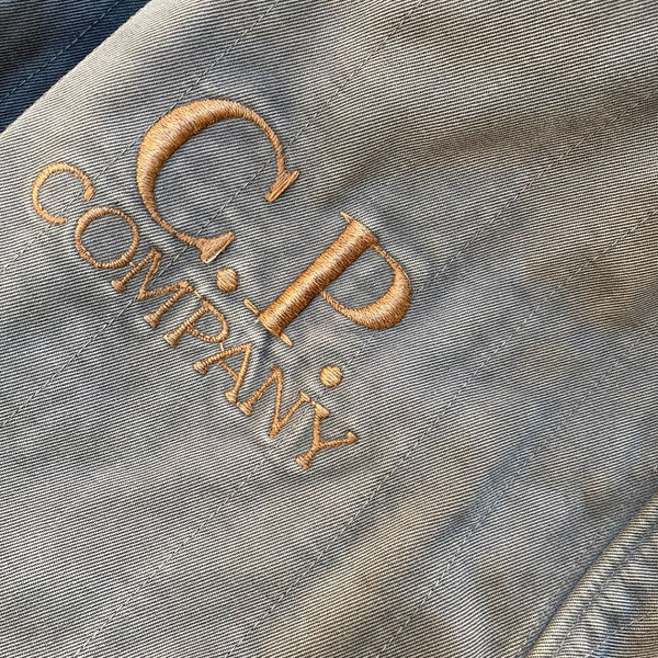 vintage cp company embroidery