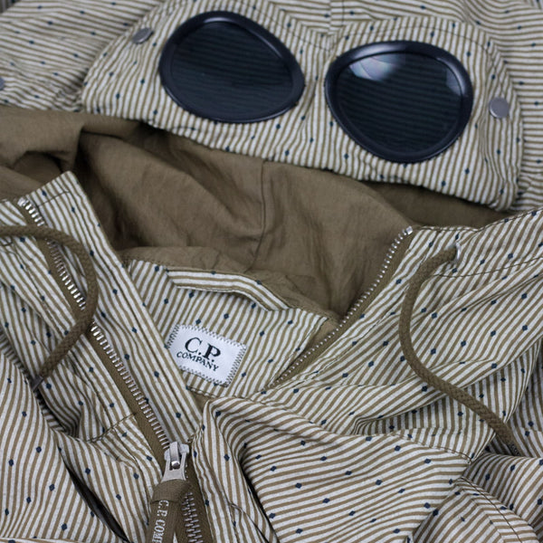 C.P. Company SS 2014 Printed Hooded Goggle Jacket - M/L