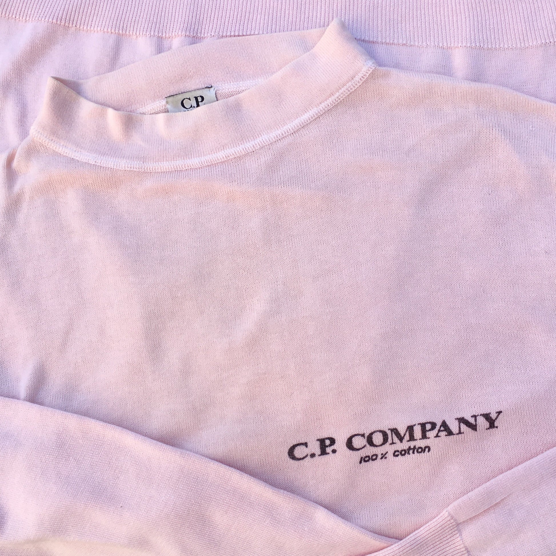 vintage C.P. Company SS 90s Cotton Sweater by Massimo Osti