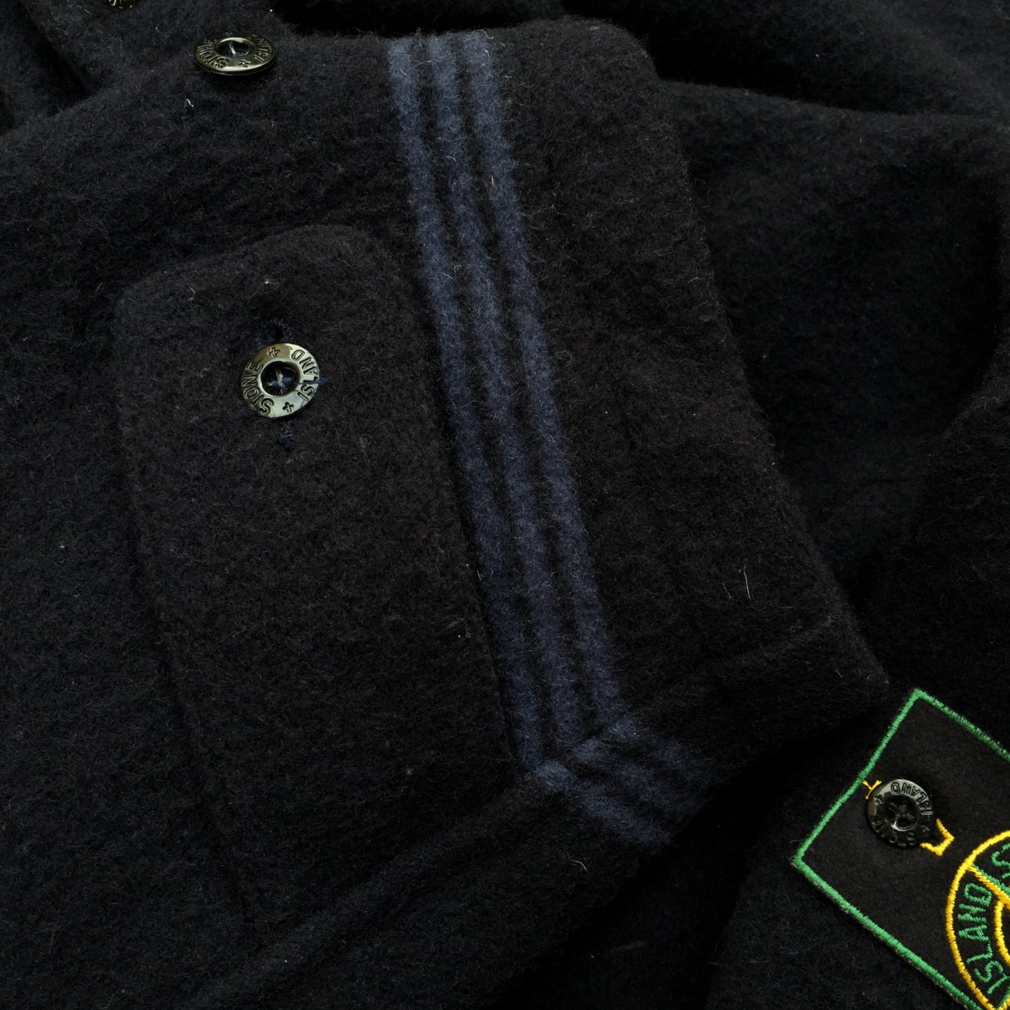 Stone Island AW 1991 Woollen Blanket Duffle Coat - L/XL