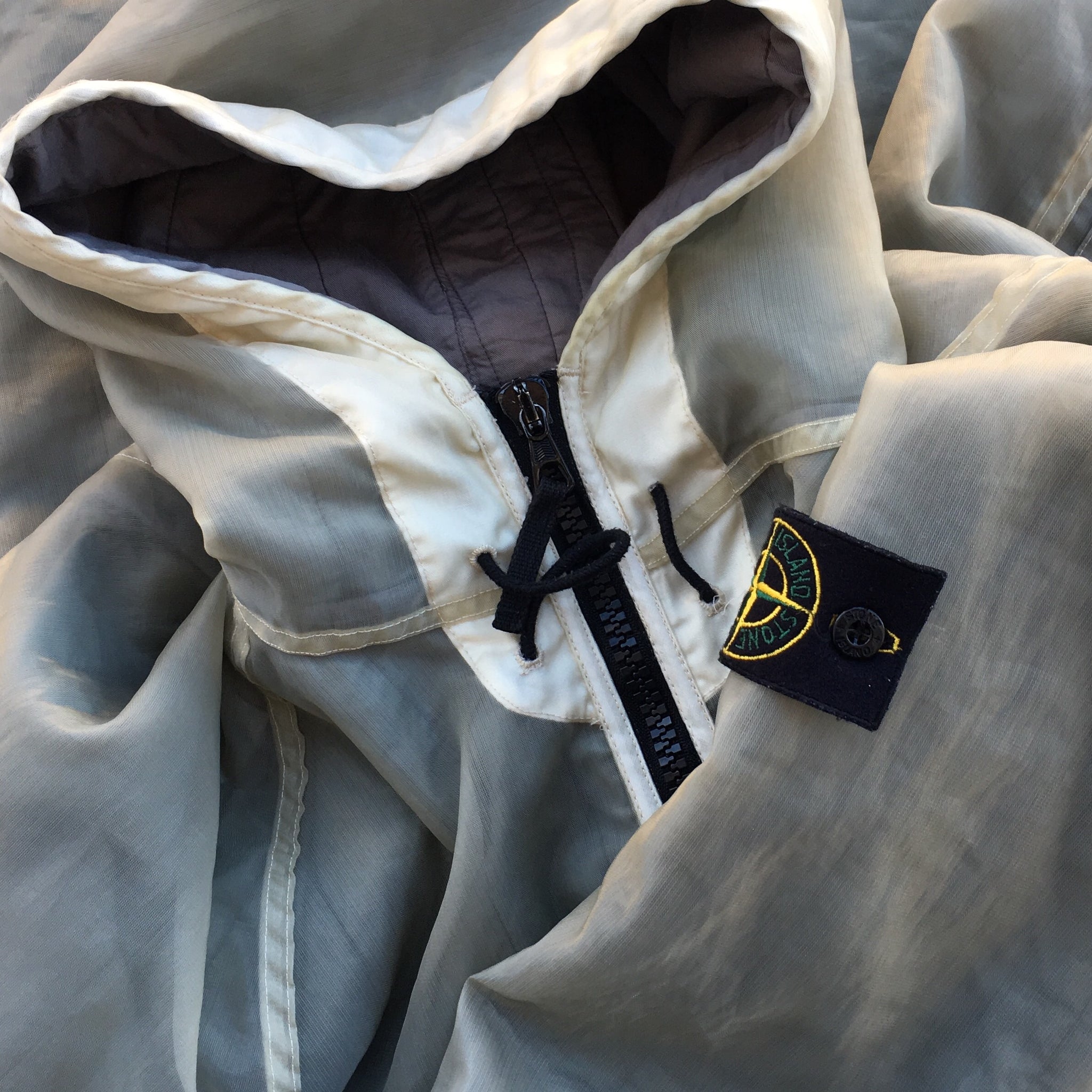 Stone Island AW 2003 Monofilament Hooded Jacket by Paul Harvey