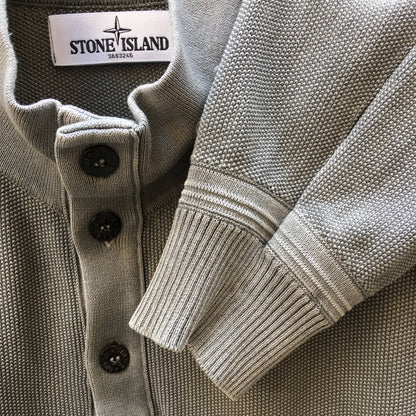 Stone Island SS 2013 Half Button Sweater - XL