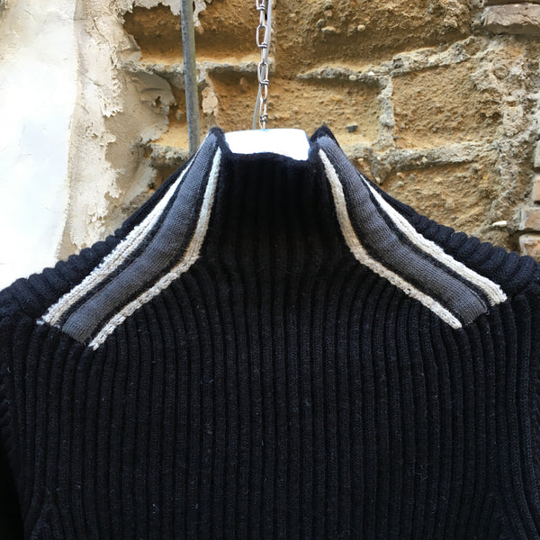 Stone Island AW 2005 Half Zip Wool Knit 